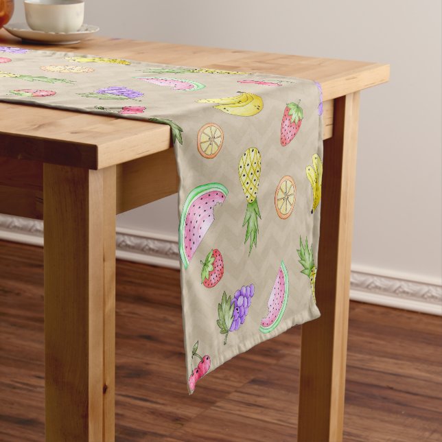 Caminho de Mesa Linha Frutas Fun Short Table Runner (In Situ)