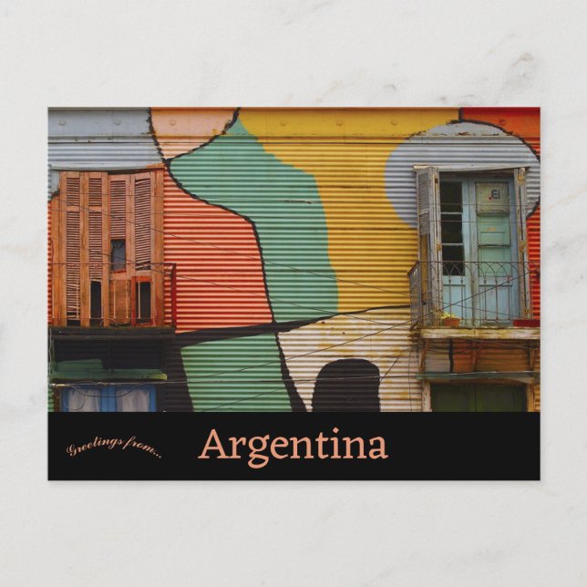 Caminito Buenos Aires Argentina  Postcard (Front)