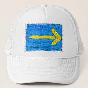 Camino de sanitago trucker hat