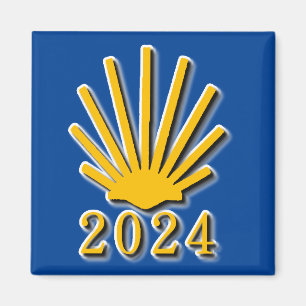 Camino de Santiago 2024 Magnet
