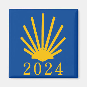 Camino de Santiago 2024 Magnet