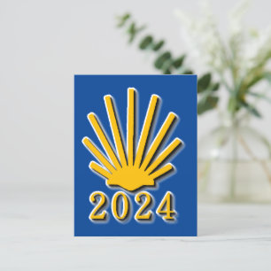 Camino de Santiago 2024 Postcard