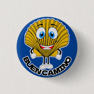 Camino de Santiago 3 Cm Round Badge
