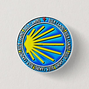 Camino de Santiago 3 Cm Round Badge