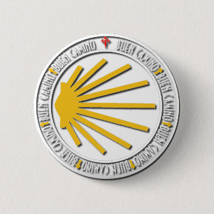 Camino de Santiago 6 Cm Round Badge