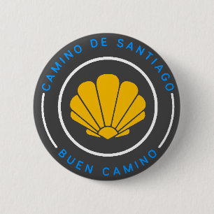 Camino de Santiago 6 Cm Round Badge