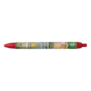 Camino de Santiago Black Ink Pen