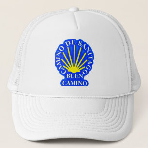 Camino de santiago buen camino Scallop shell Trucker Hat