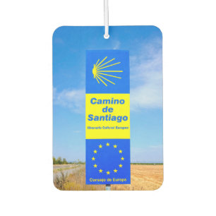 Camino de Santiago Car Air Freshener