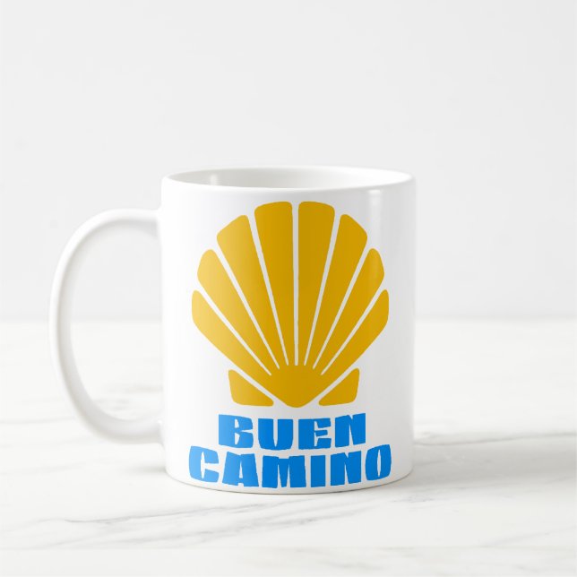 Camino de Santiago Coffee Mug (Left)