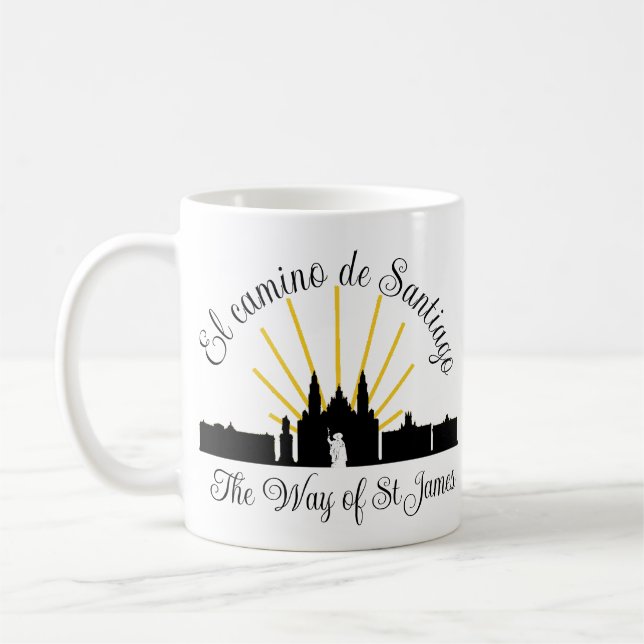Camino de Santiago Coffee Mug (Left)