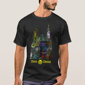 Camino De Santiago De Compostela Pilgrims Way Of T-Shirt