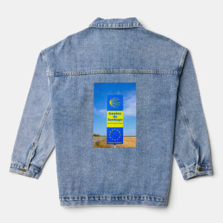 Camino de Santiago Denim Jacket