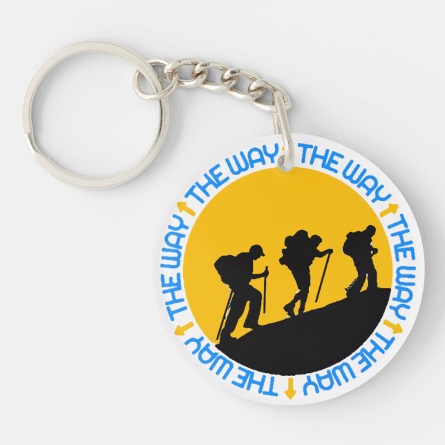 Camino de Santiago Key Ring (Front)