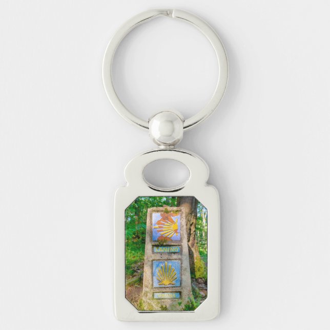 Camino de Santiago Key Ring (Front)