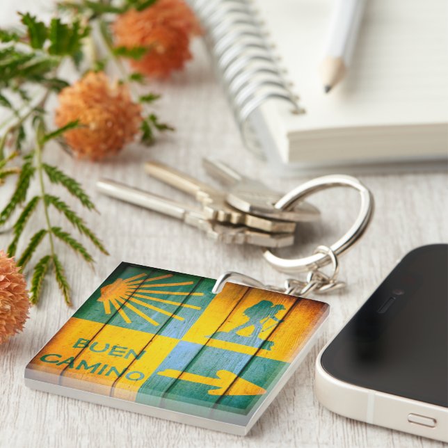 Camino de Santiago Key Ring (Front Right)