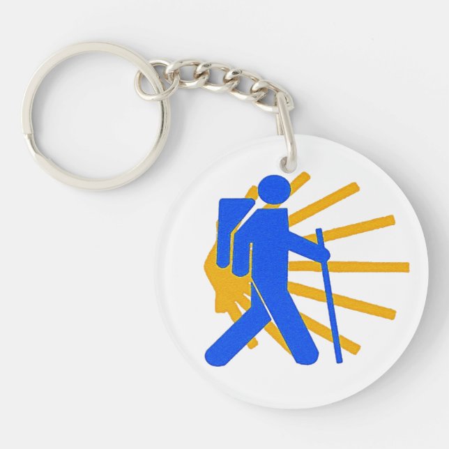 Camino de Santiago Key Rings (Front)