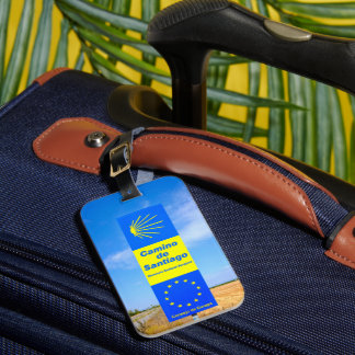 Camino de Santiago Luggage Tag