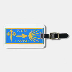 Camino de Santiago Luggage Tag
