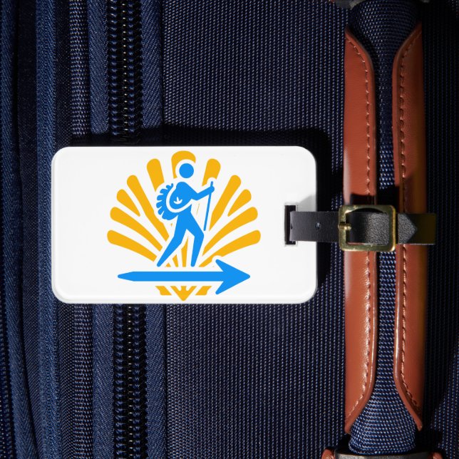 Camino de Santiago  Luggage Tag (Front Insitu 4)