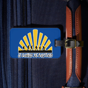 Camino de Santiago Luggage Tag