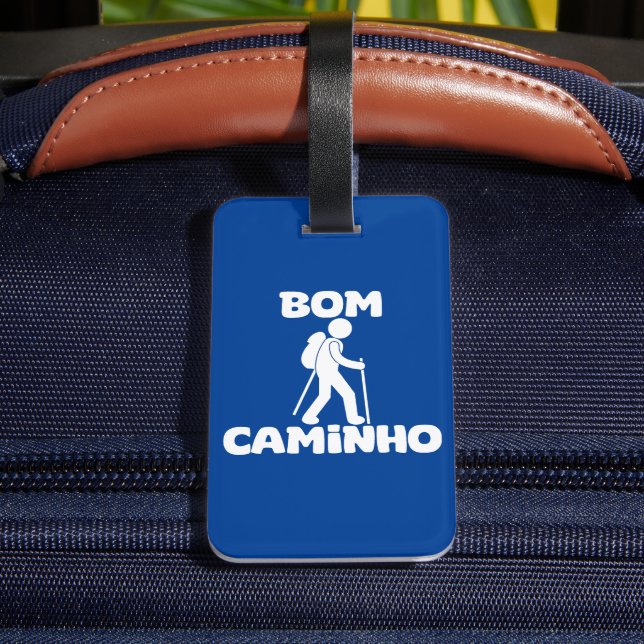 Camino de Santiago Luggage Tag (Back Insitu 4)