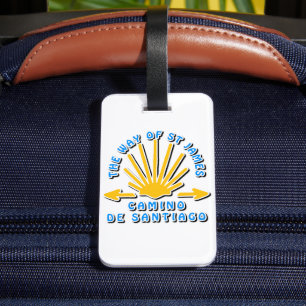 Camino de Santiago Luggage Tags