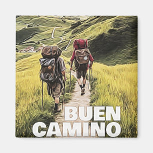 Camino de Santiago Magnet