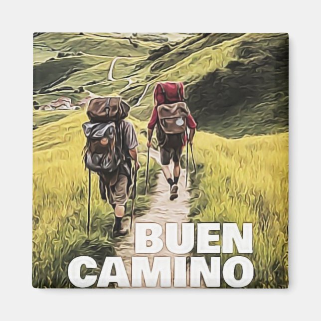 Camino de Santiago Magnet (Front)