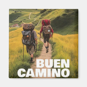 Camino de Santiago Magnet