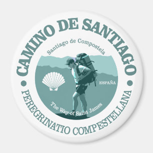 Camino de Santiago Magnet