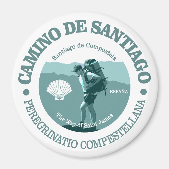 Camino de Santiago Magnet (Front)