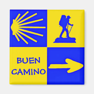 Camino de Santiago Magnet
