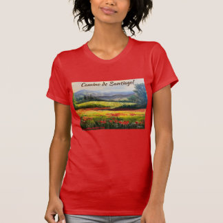 Camino de Santiago original artwork Katie Hutter T-Shirt