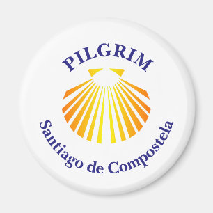 Camino de Santiago pilgrim Magnet