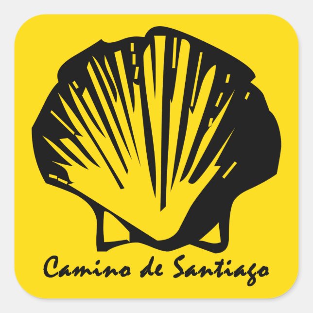 Camino de Santiago, Pilgrimage Stickers (Front)