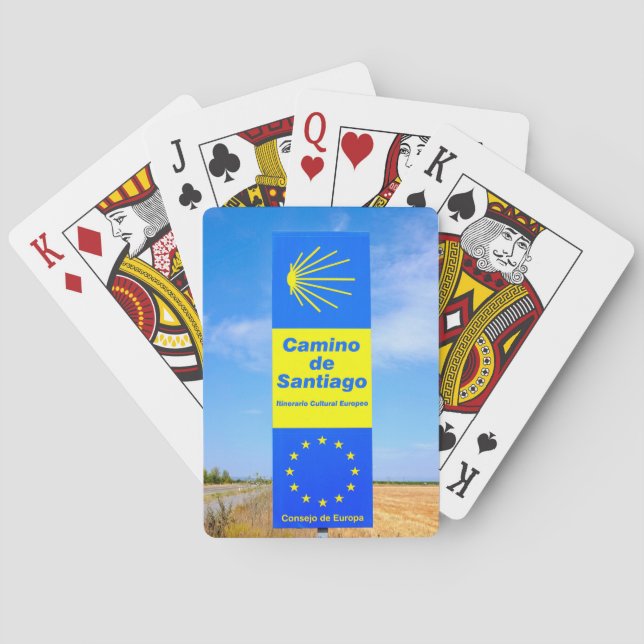 Camino de Santiago Playing Cards (Back)