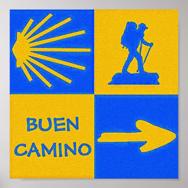 Camino de Santiago Poster (Front)