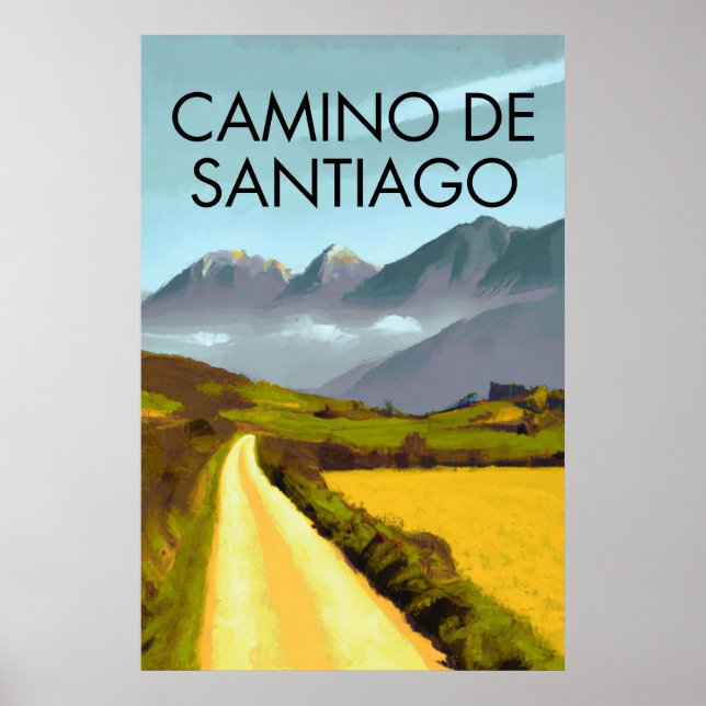 Camino de Santiago Poster (Front)