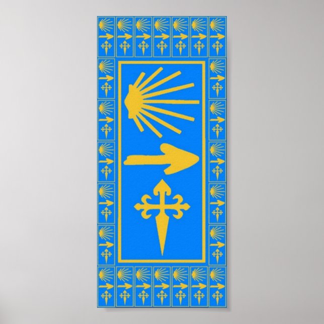 Camino de Santiago Poster (Front)