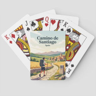 Camino de Santiago Spain Playing Cards