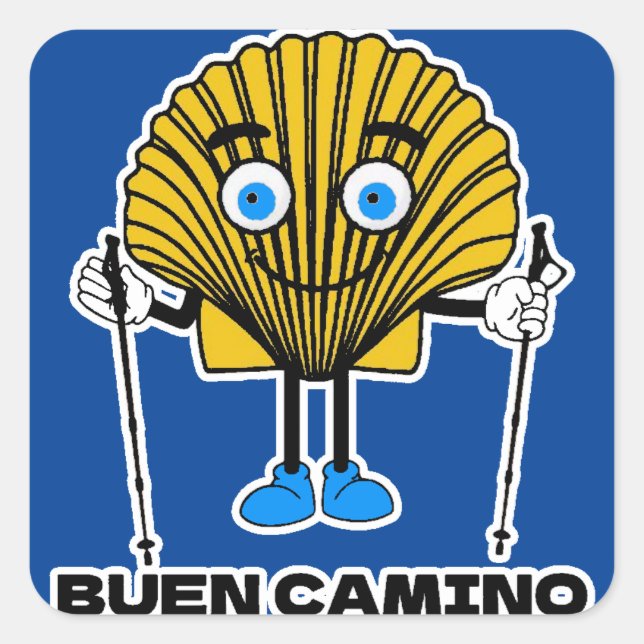 Camino de Santiago Sticker (Front)