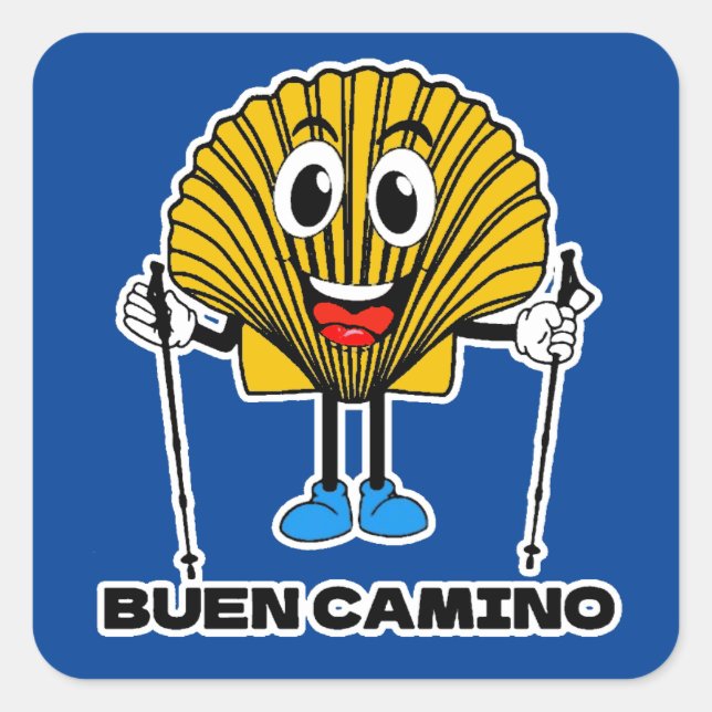 Camino de Santiago Sticker (Front)