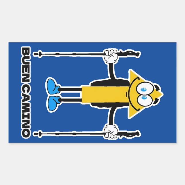 Camino de Santiago Sticker (Front)