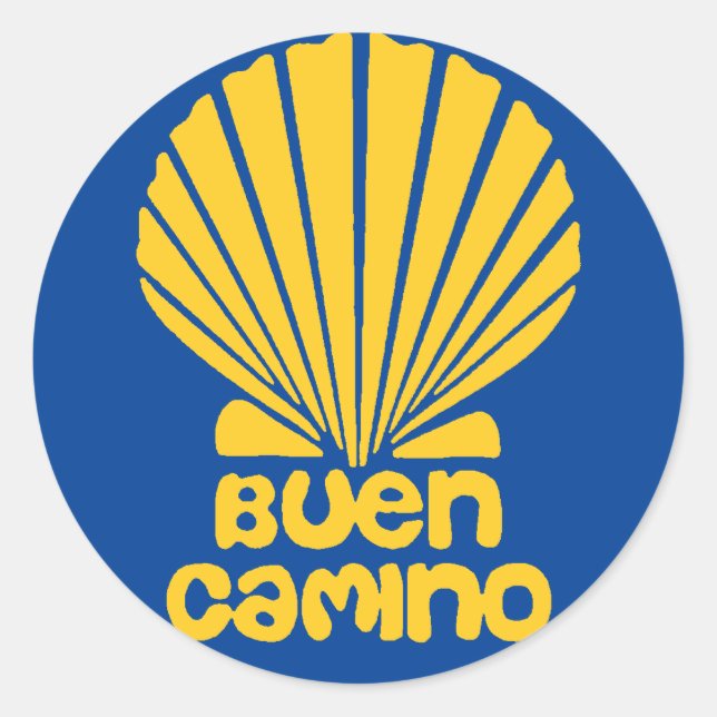 Camino de Santiago Stickers  (Front)