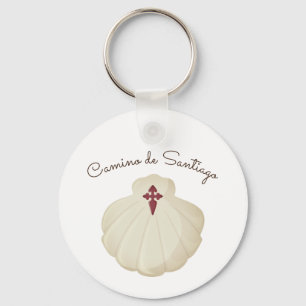 Camino de Santiago Symbol Key Ring
