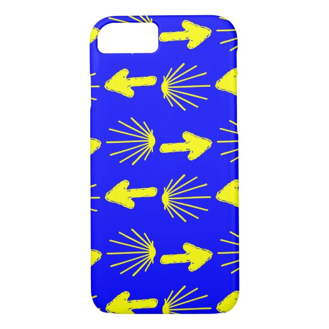 Camino de Santiago Symbols Case-Mate iPhone Case (Back)