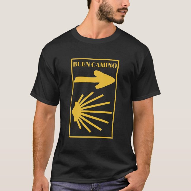 Camino de Santiago T-Shirt (Front)