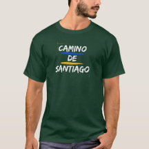 Camino de Santiago Text-Only White Text Design