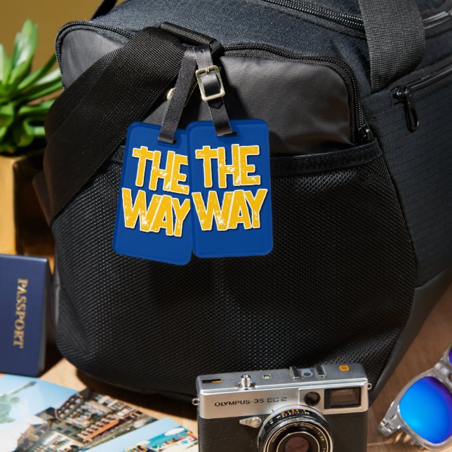 Camino de Santiago The way  Luggage Tag (Front & Back)